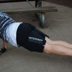 Diamond pushup for explosive power rugby