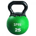 SPRI Kettleball (Green, 25-Pounds)