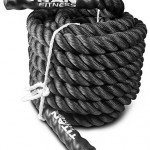 Titan Fitness Titan 30' 40' 50' Poly Battle Rope Heavy HD Dacron Climbing WOD Training Fitness