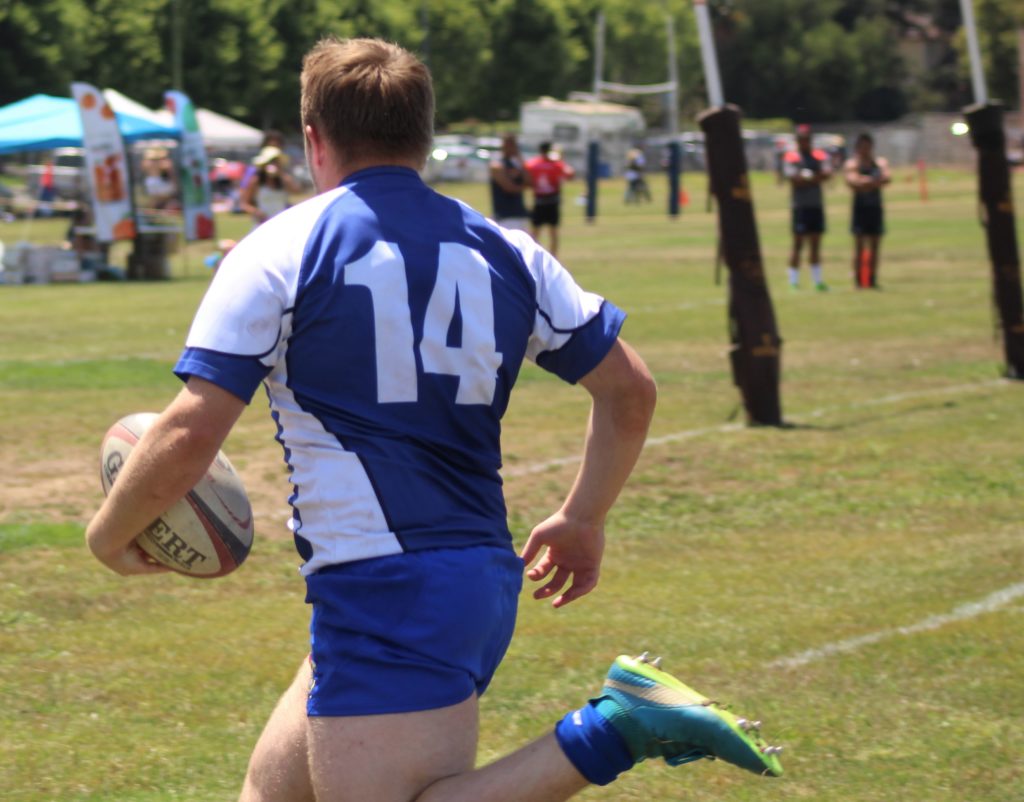 Rugby Player Rugby Photo Running for the Try Rugby Game Brian Cox