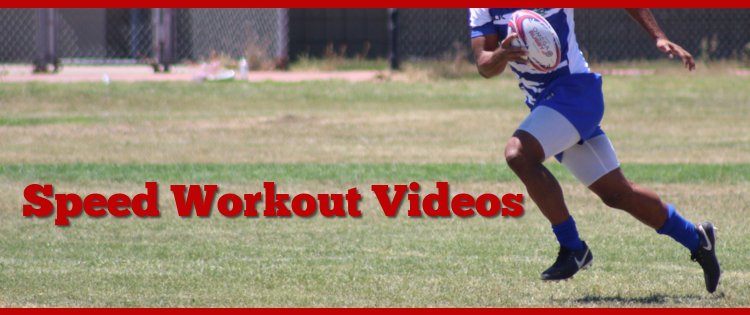 Speed Acceleration videos for rugby players